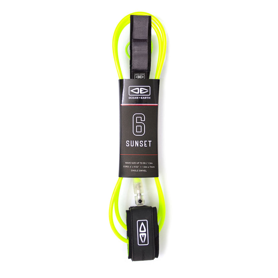 Ocean + Earth Sunset 6 Foot Moulded Leash
