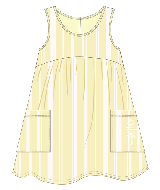Earth Nymph Girls Dress Ocean Shores