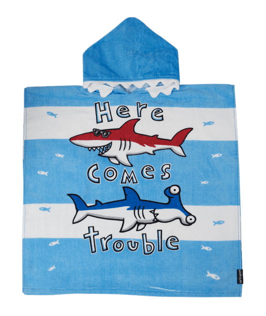 Earth Nymph Kids Towel Cape Here Comes Trouble