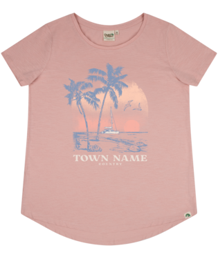 Pacific Creations Womens T Shirt Holiday Bay