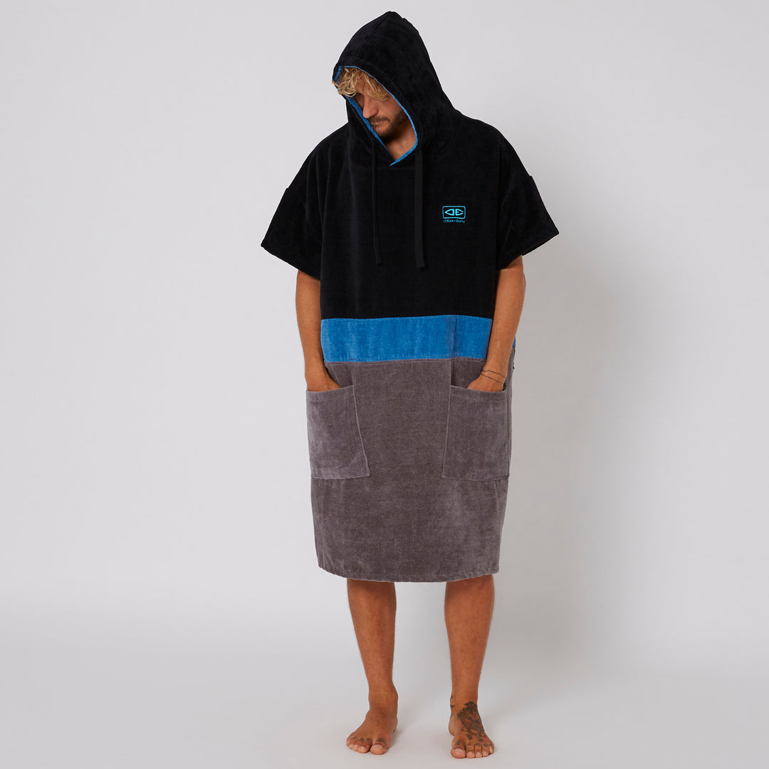 Ocean and Earth Mens Strike Hooded Poncho