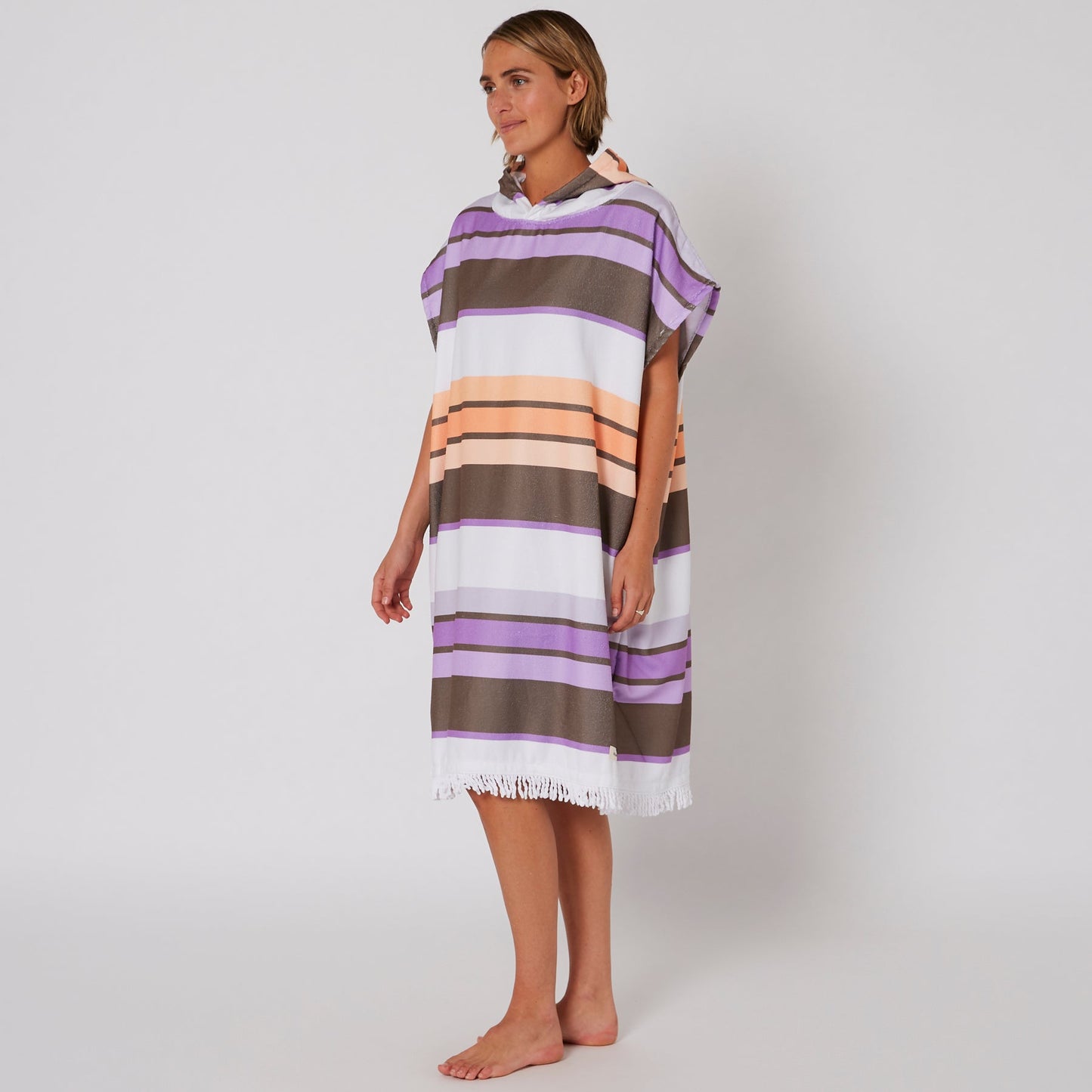 Ocean and Earth Ladies Sunkissed Hooded Poncho