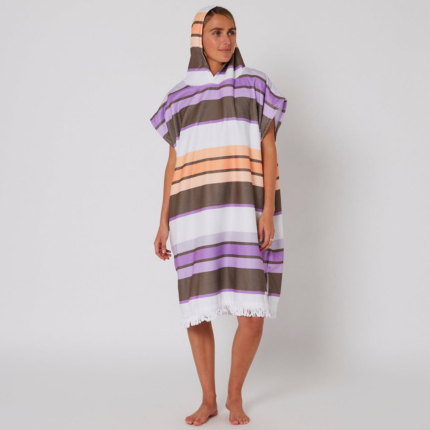 Ocean and Earth Ladies Sunkissed Hooded Poncho