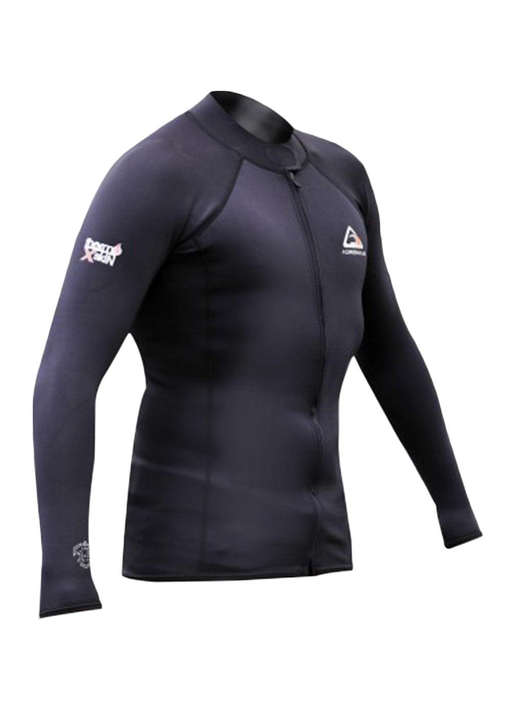 Adrenalin Junior Neoprene Zip Hot Top Rashie 8 Black