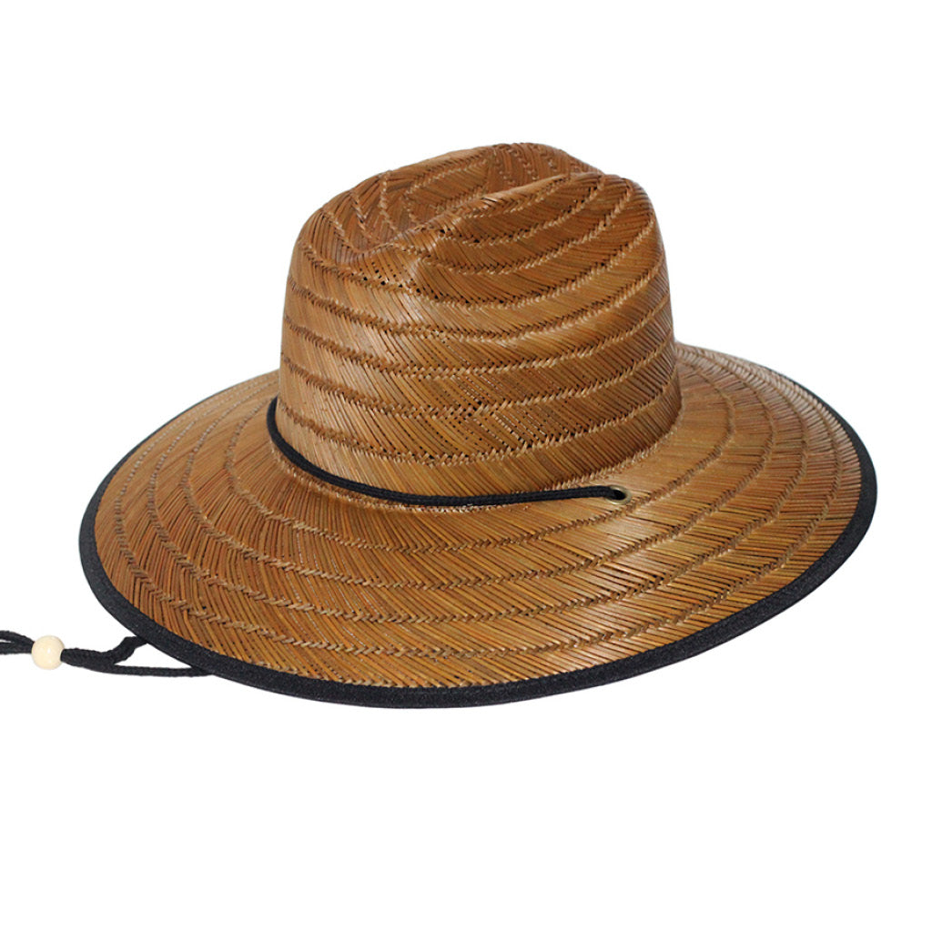 Rigon Straw Hat RM901 56cm Tea/Black