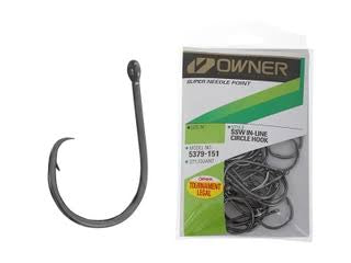 Owner SSW In Line Circle Hooks Bulk Packet