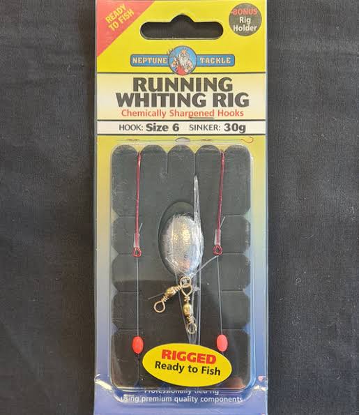 Running Whiting Rig Hook Size 6 Sinker 30g (Yellow Carded)