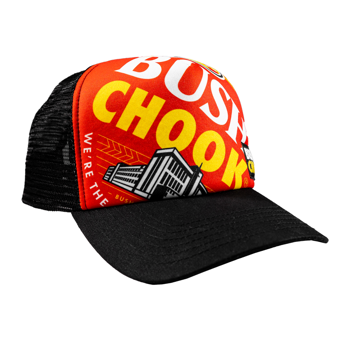 Bush Chook Emblem Trucker Cap