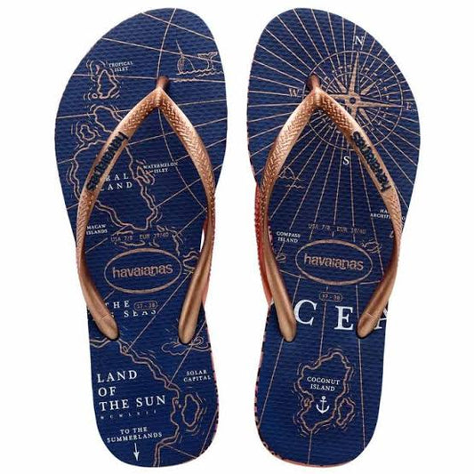 Havaianas Slim Nautical FC Thongs