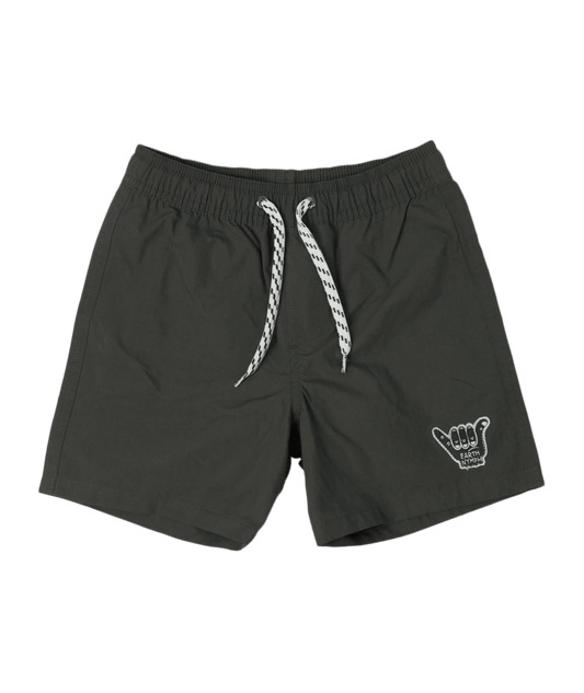 Kids Shorts Good Vibes Charcoal 2-3