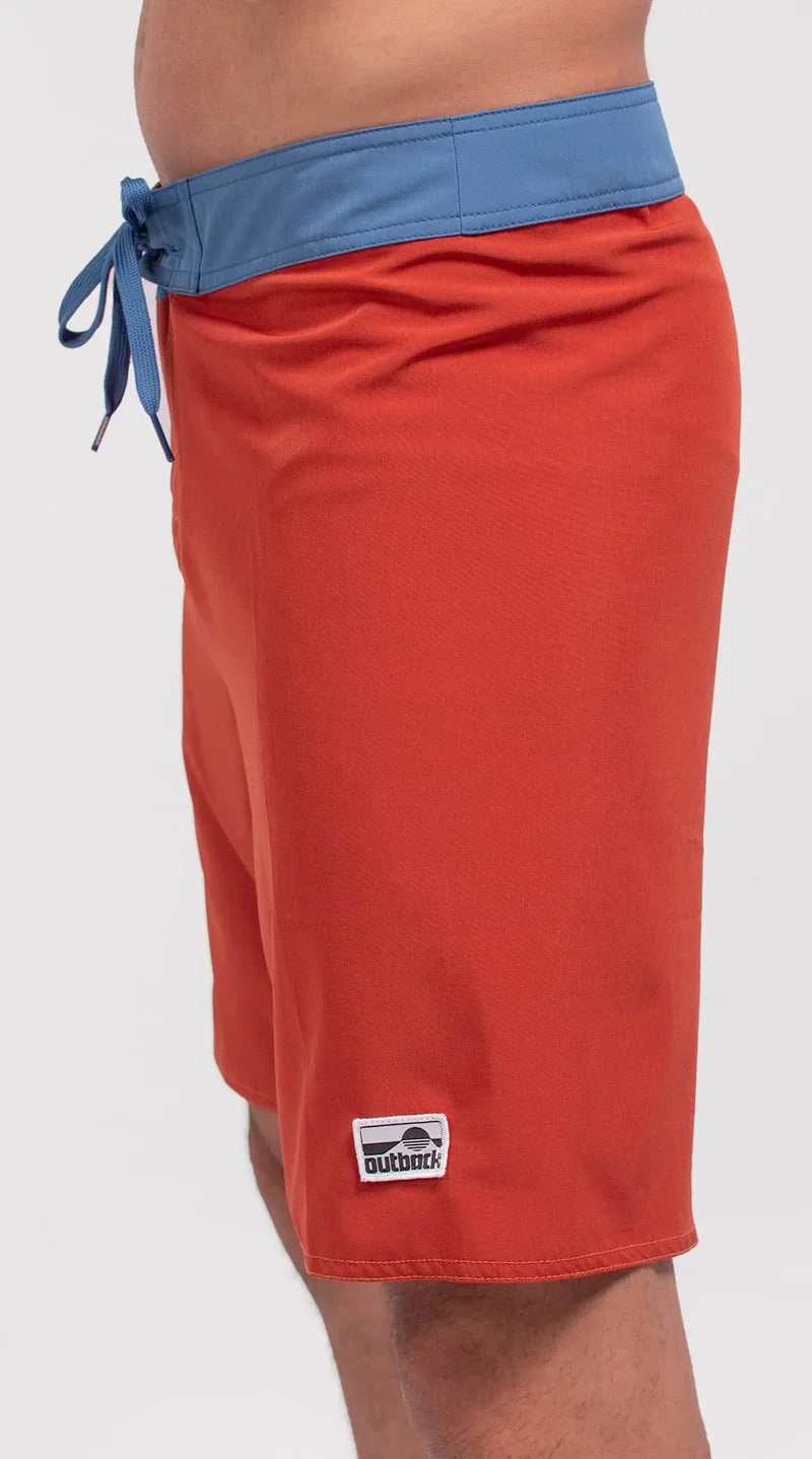 Outback Mens Fixed Waist Board Shorts