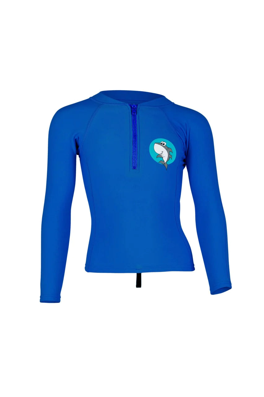 Shark Eyes Toddlers Ultimate Thermal Top/Rashie 0 Blue