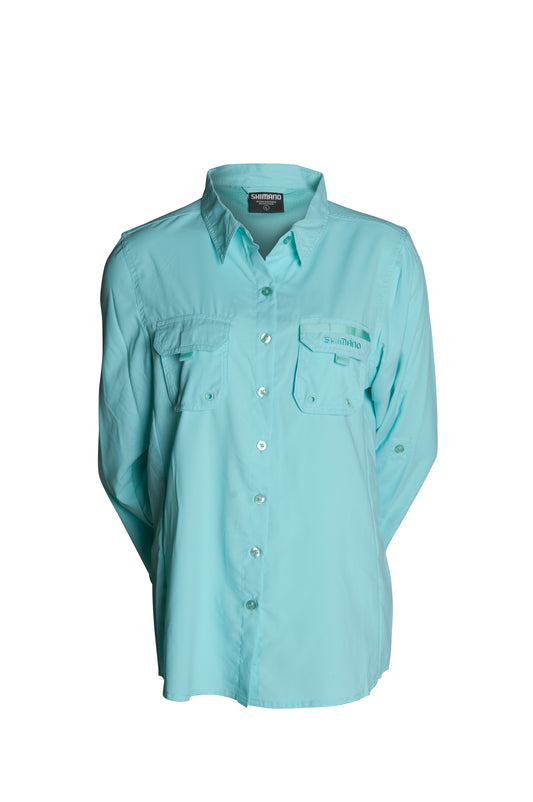 Shimano Ladies Vented Fishing Shirt 30+