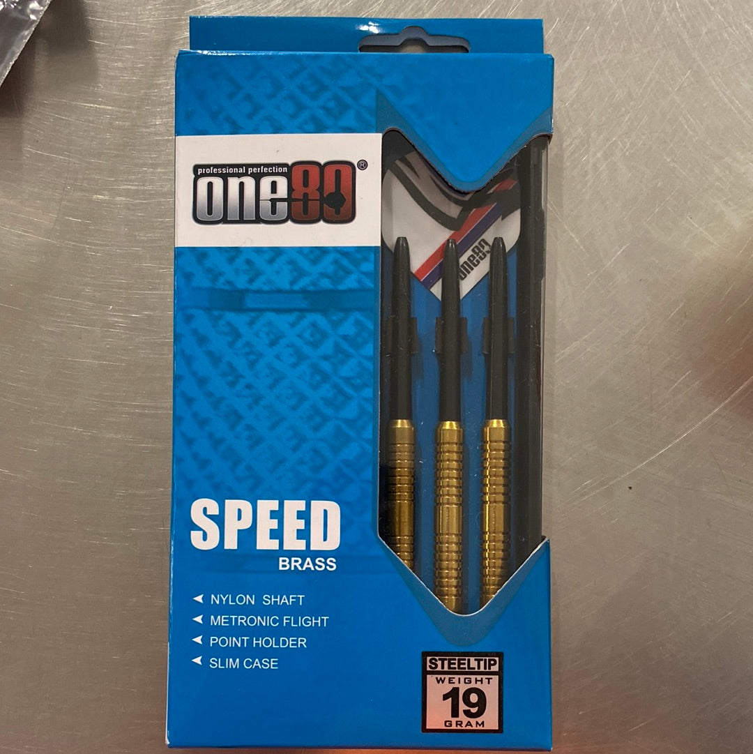 One80 Speed Brass Darts 19Gm