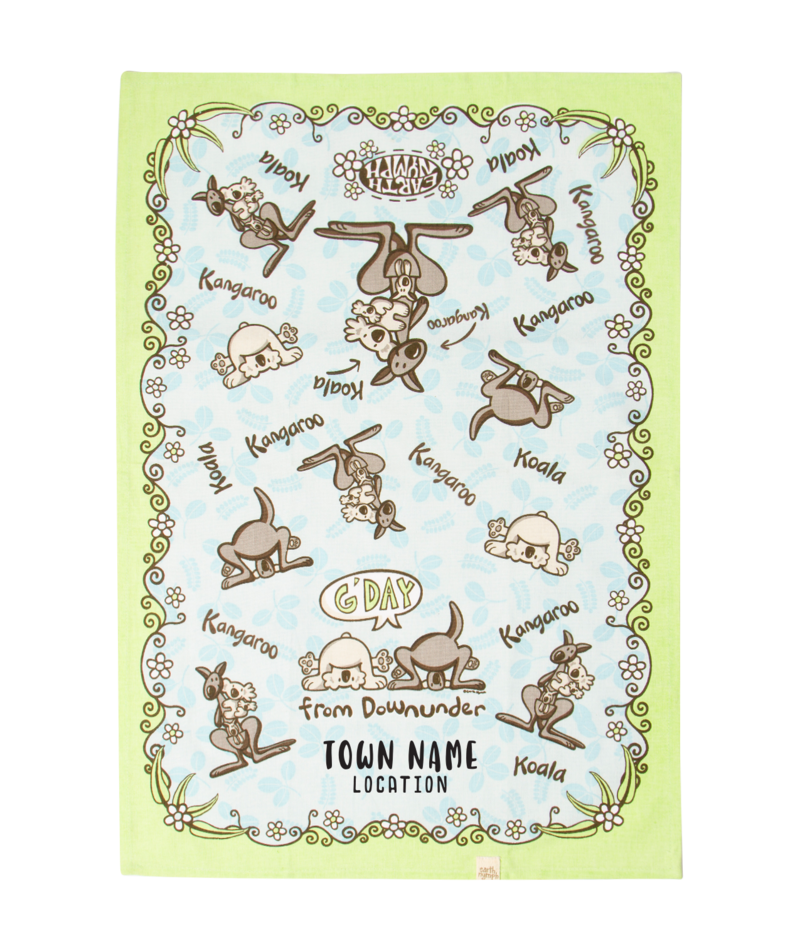 Earth Nymph Augusta Tea Towel