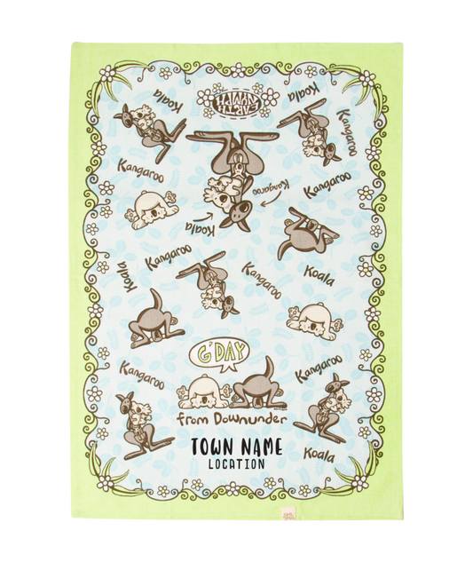 Earth Nymph Augusta Tea Towel