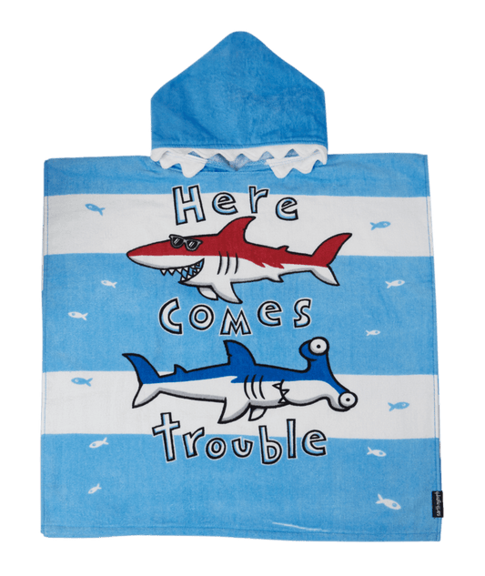 Earth Nymph Kids Towel Cape Poncho