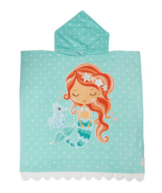 Earth Nymph Kids Towel Cape Poncho