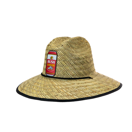 Bush Chook Canned Straw Hat