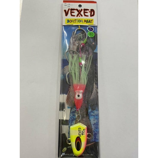 Vexed bottom Lure Meat 110g CG Chartreuse Glow