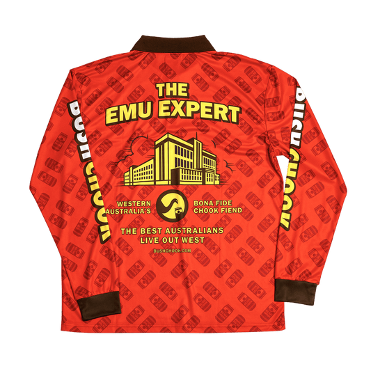 Bush Chook Emu Expert Fishing Shirt