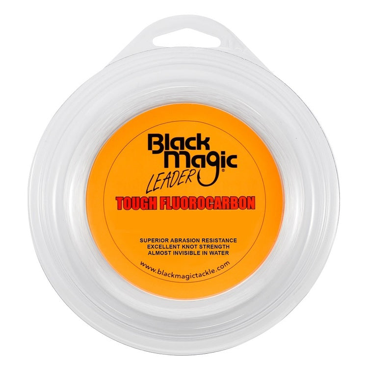 Black Magic Leader Fluoro Carbon 120lb 20m