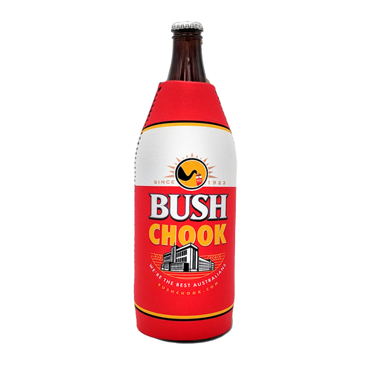 Stubby Holder King Brown Bush Chook