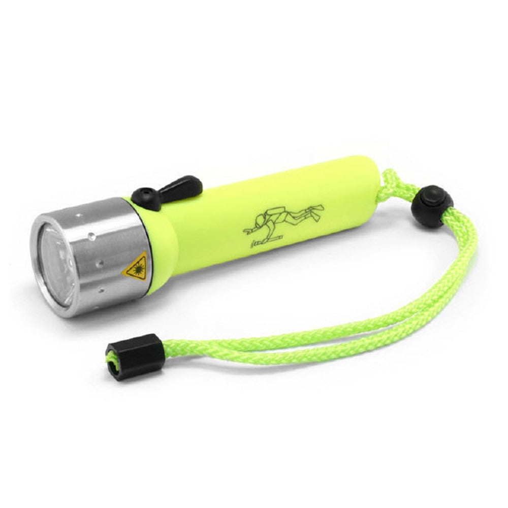 Dive Torch LED Adventure 50M Waterproof Yellow