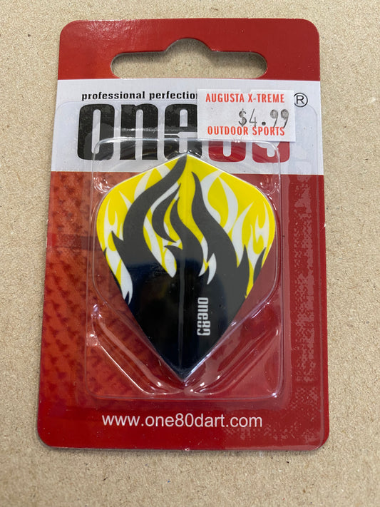 One80 Flight Flames Yellow/Black