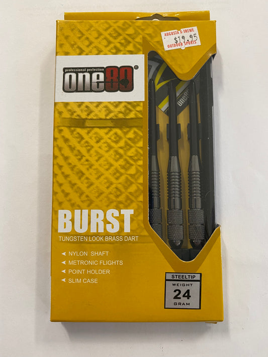 One80 Burst Tungsten Look Brass Darts 24gm