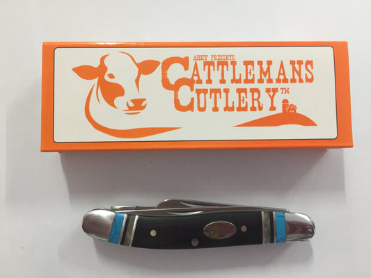 Cattlemans Cutlery Cheyenne Stockman - Blue Horizon