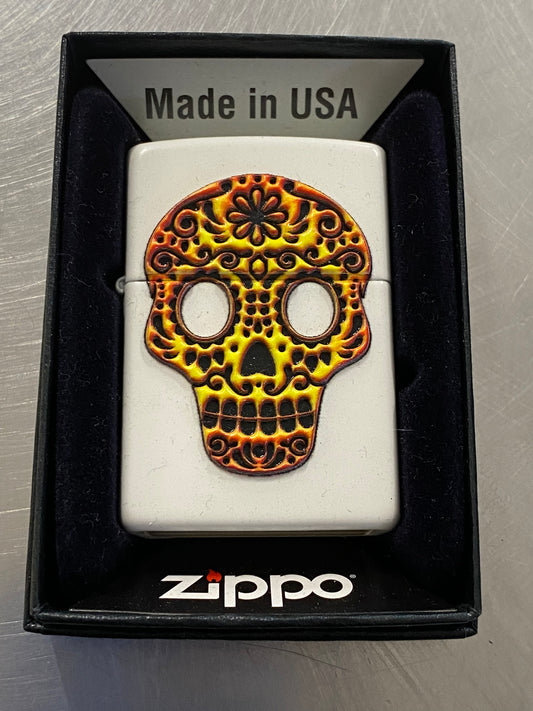 Zippo Lighter Sugar Skull