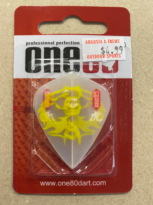One80 Flights Kite Animal Kingdom Yellow/Clear