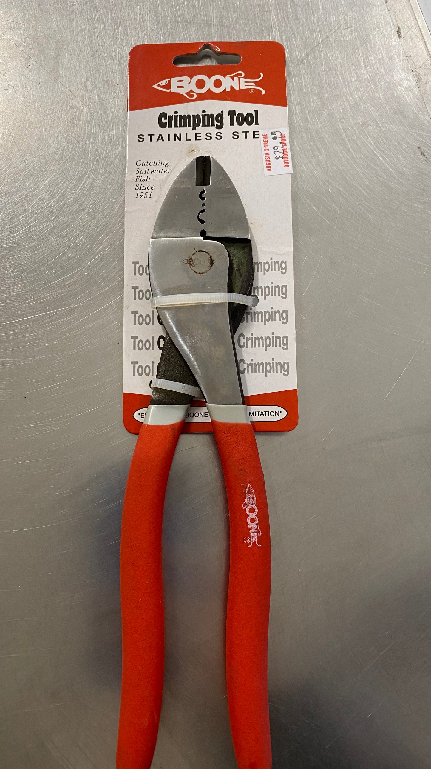 Boone Crimping Tool Stainless Steel