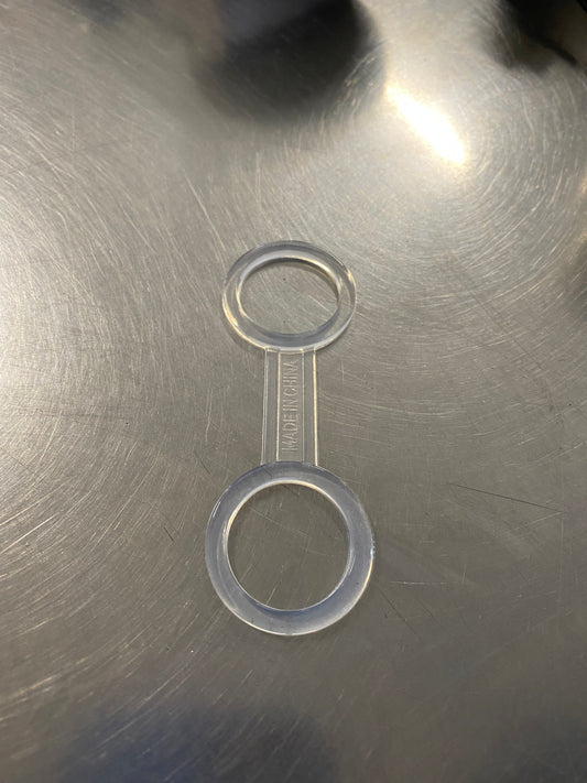 Silicone Snorkel Keeper Clear