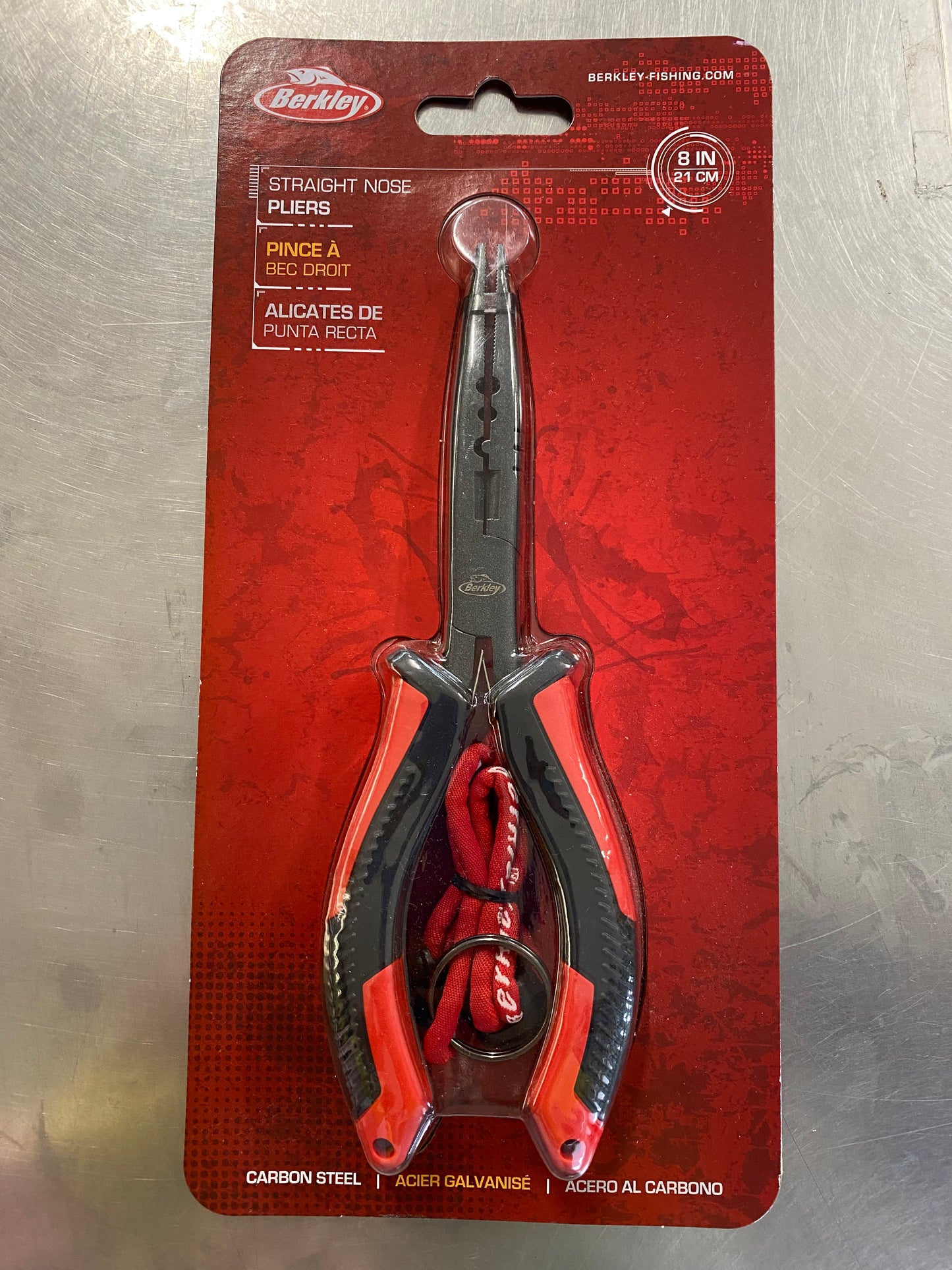 Berkley Straight Nose Pliers 8Ftft