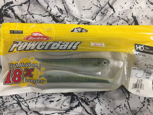 Powerbait Hollow Belly Yakka 6IN/15CM