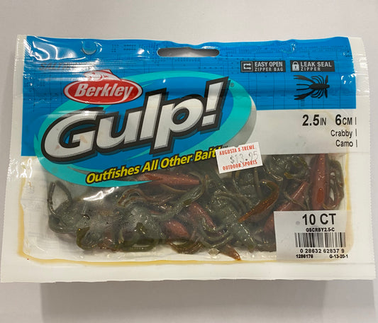 Gulp 2IN 5cm Crabby Camo