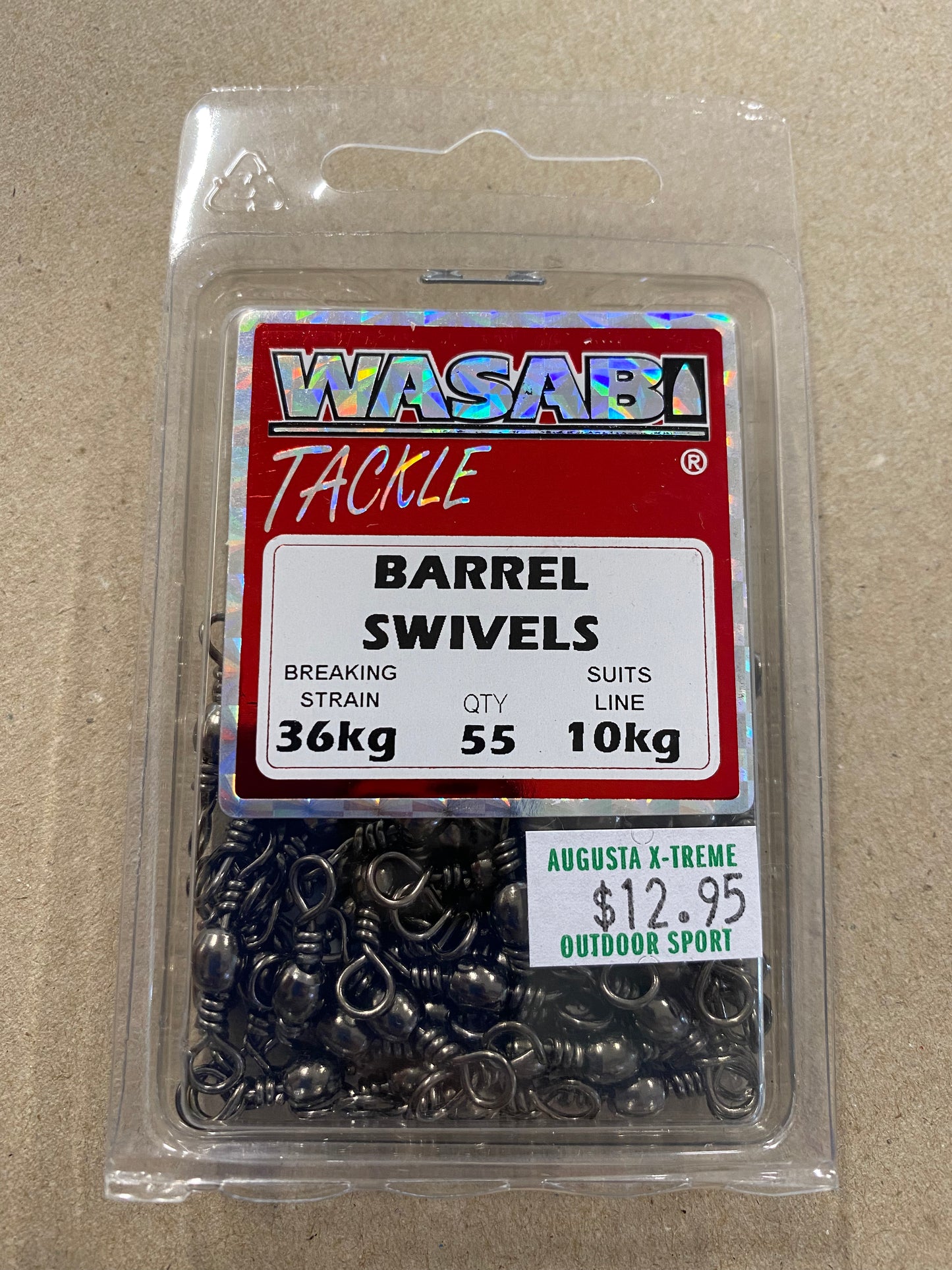 Wasabi Barrel Swivel 10Kg Qty 55