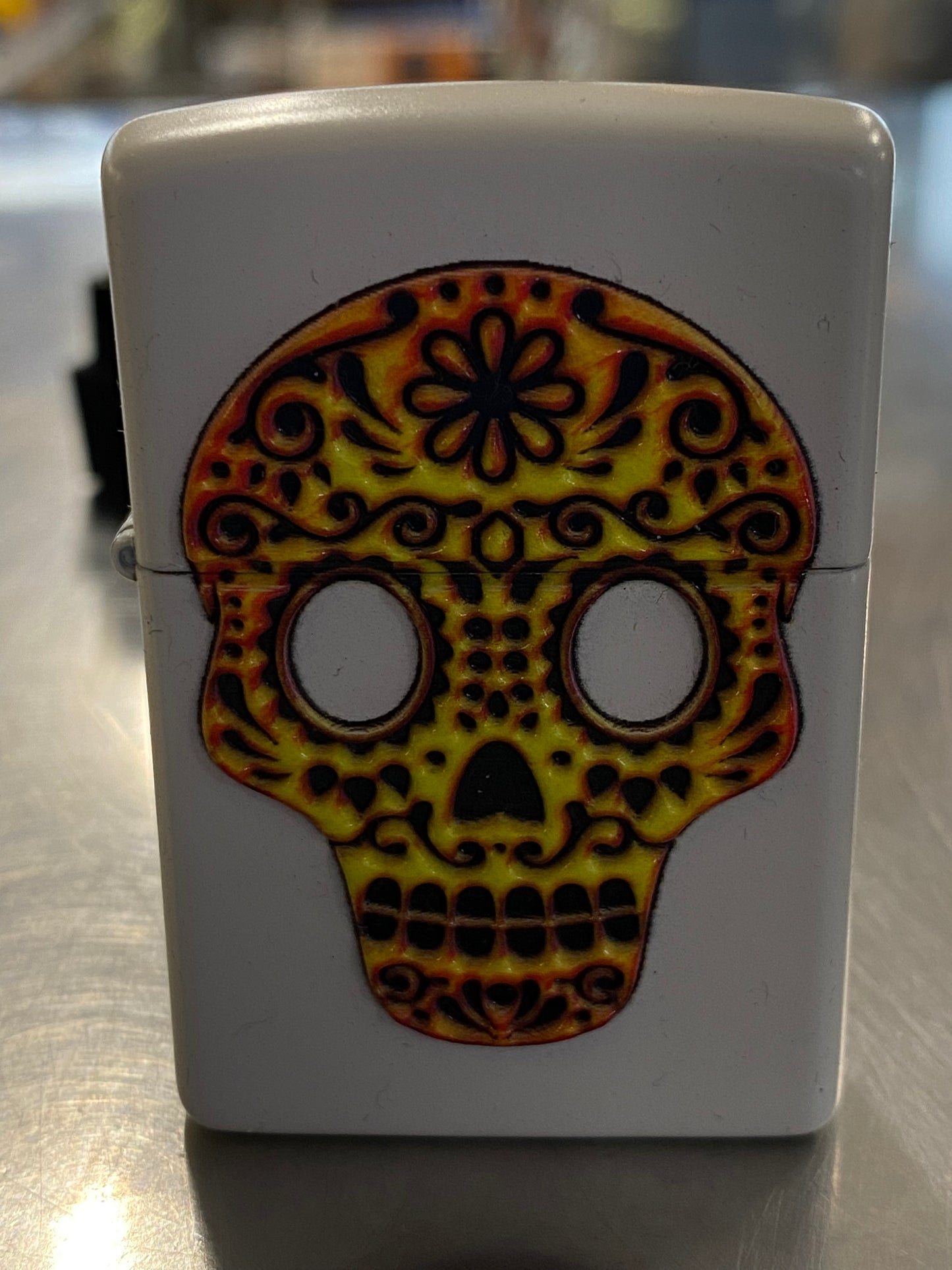 Zippo Lighter Sugar Skull