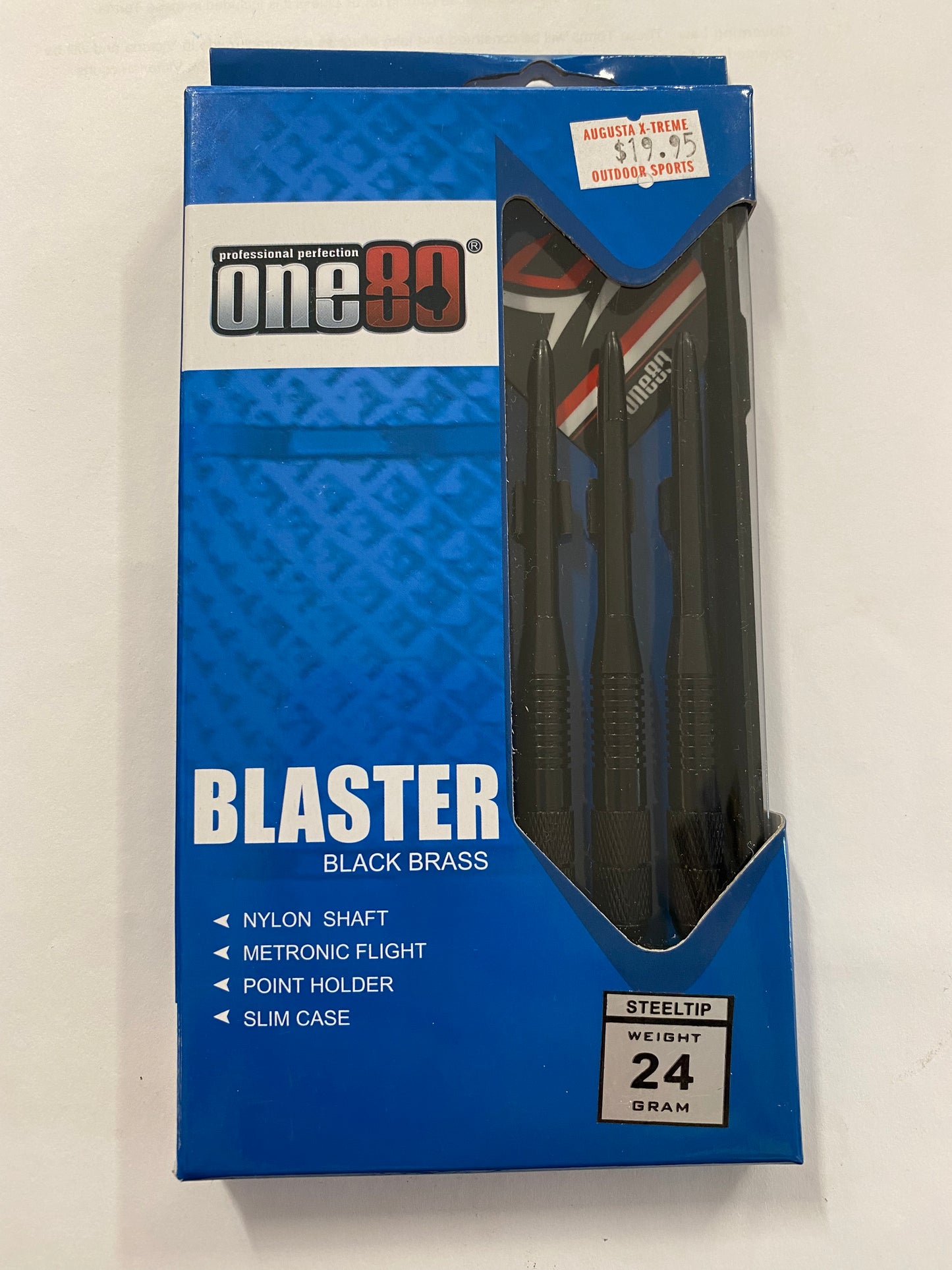 One80 Blaster Black Brass Darts 24Gm