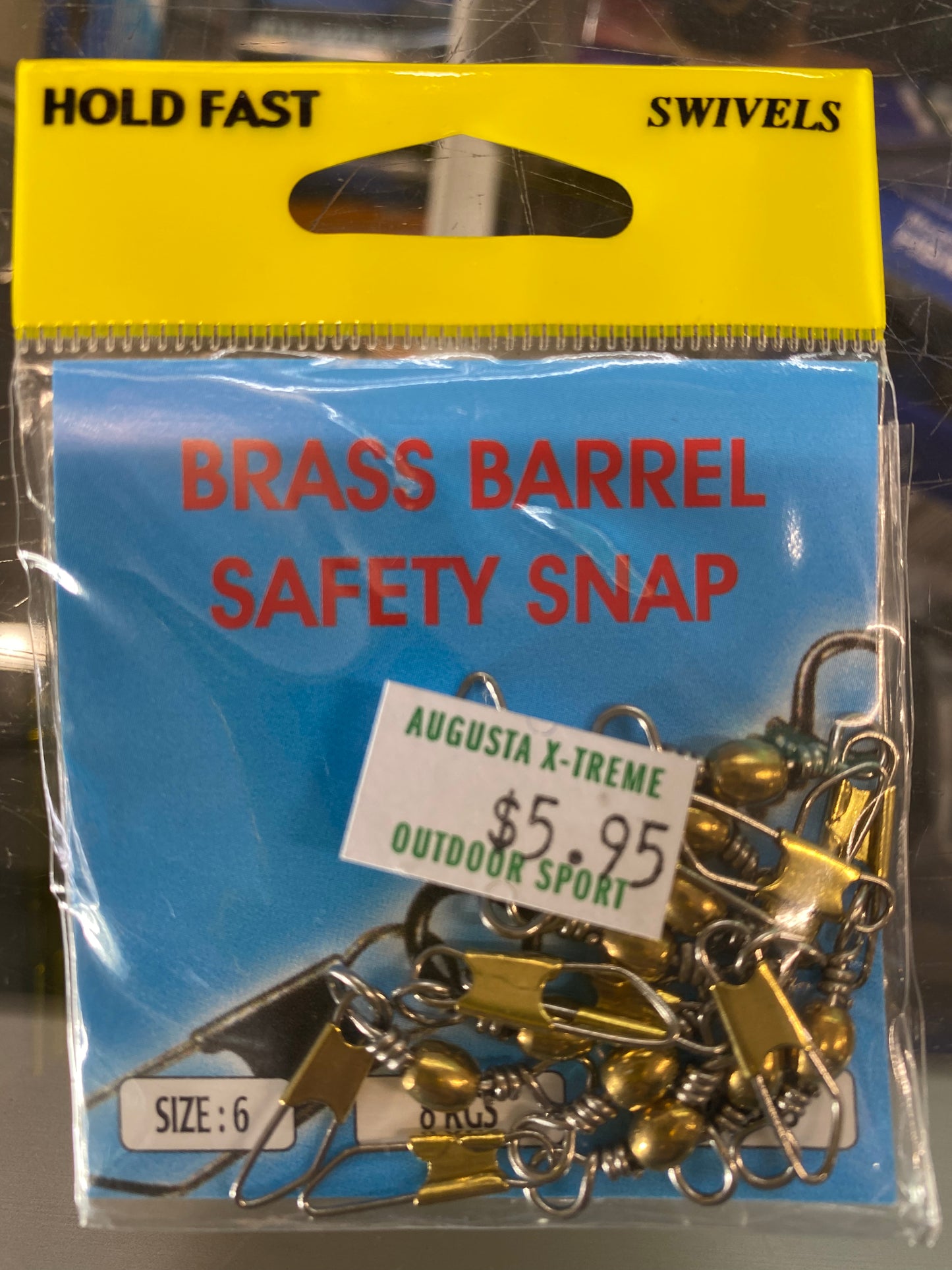 Hold Fast Swivel Barrel Safety Snap Size 12 Qty 10