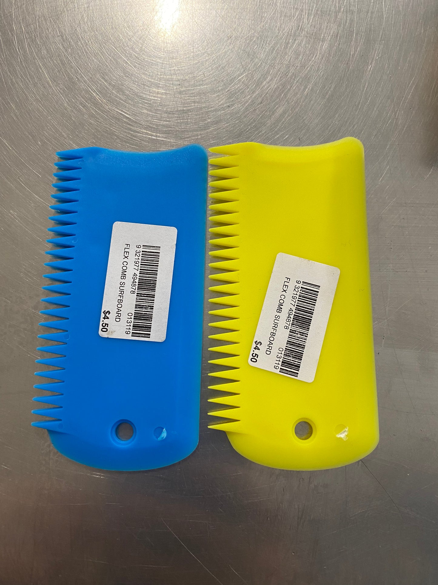 Flex Comb Surfboard Blue or Yellow