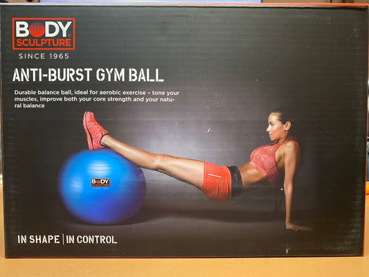 Body Sculpture Anti-Burst Gym Ball 65cm Blue