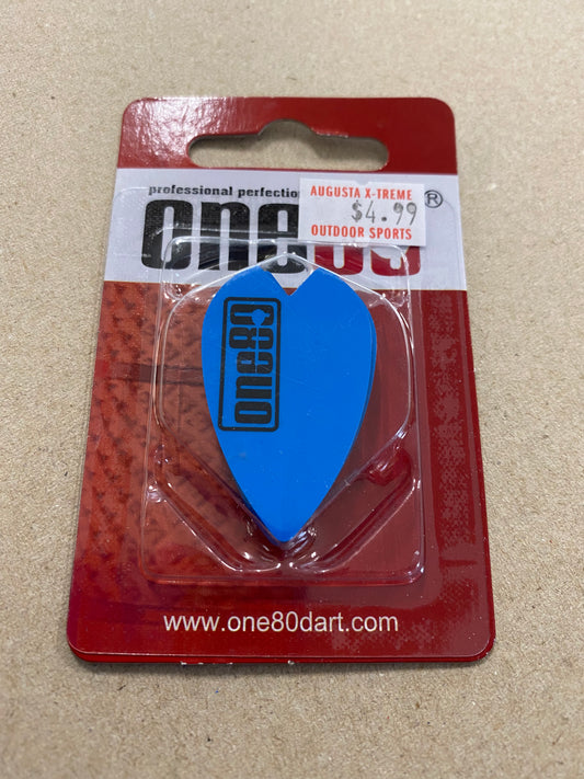 One80 Dart Flights Tear Drop Blue