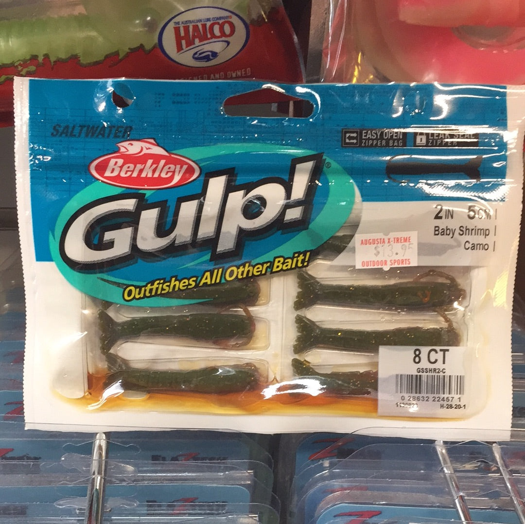 Gulp 2" 5cm Shrimp Camo