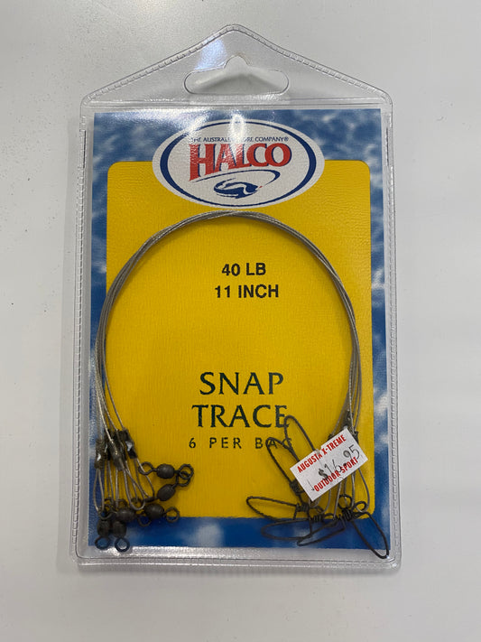 Halco Snap Trace 30Lb X 11Ftft Pk 6