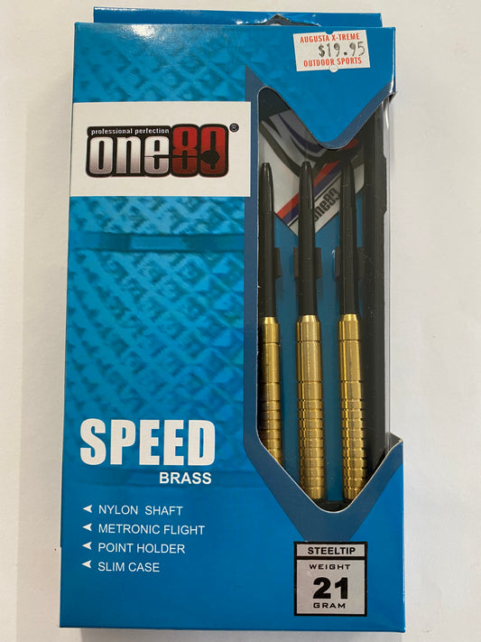 One80 Speed Brass Darts 21gm