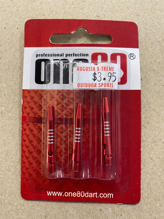 One80 Ripple Dart Shaft Red 27mm