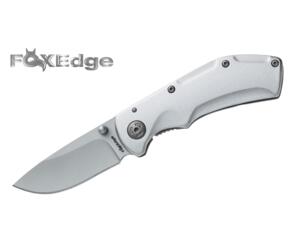 Fox Edge Popsmoke Aluminium Handle Folding Knife